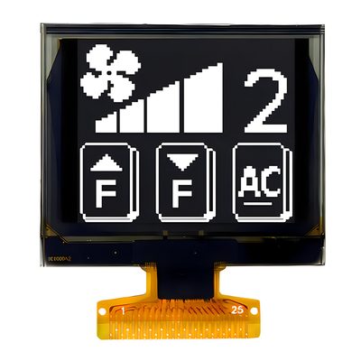 1Module d'affichage OLED monochrome de 5 pouces 128x128 Interface avec le pilote IC SH1107