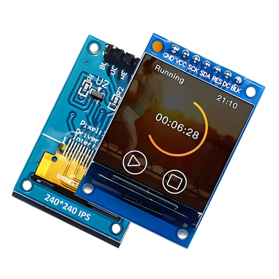 1.3&quot; SPI TFT Module d'écran LCD ST7789 240x240 3.3V 65K pleine couleur 51 STM32 Pour Arduino