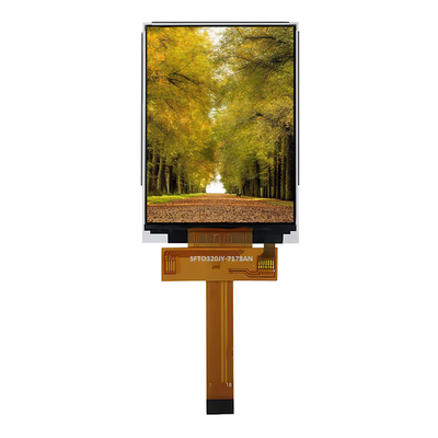 3.2 pouces SPI TFT affichage LCD 240*320 pixels ZIF FPC 18 épingles ST7789V/ILI9341 Lecteur IC