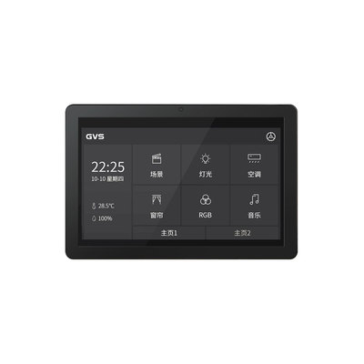 10.1 pouces Panneau de commande de la maison intelligente Assistant à la maison avec LED Pour les plaques de porte intelligentes