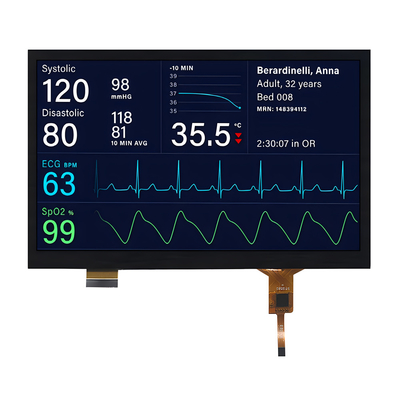 Module d'affichage TFT à écran tactile capacitif de 7 pouces 1024x600 IPS Interface MIPI de qualité automobile