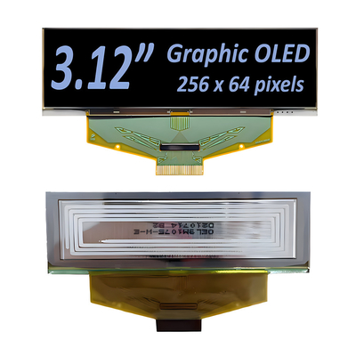 3Module d'affichage OLED graphique de 12 pouces 256x64 avec SSD1322 Driver IC - Options de police jaune, blanche ou bleue