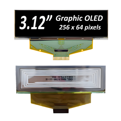 3Module d'affichage OLED graphique de 12 pouces 256x64 avec SSD1322 Driver IC - Options de police jaune, blanche ou bleue