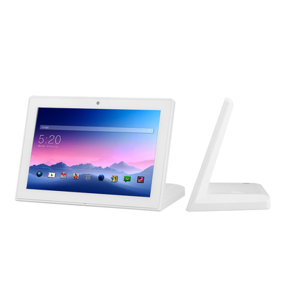 Moniteur à écran tactile 8 pouces 1280x800 Android 11 en forme de L avec port HDMI RJ45