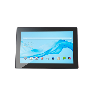 Moniteur à écran tactile 8 pouces 1280x800 Android 11 en forme de L avec port HDMI RJ45