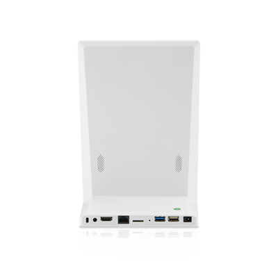 Affichage tactile Android 10,1 pouces en forme de L multifonctionnel avec RJ45 POE et HDMI