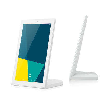 Affichage tactile Android 10,1 pouces en forme de L multifonctionnel avec RJ45 POE et HDMI
