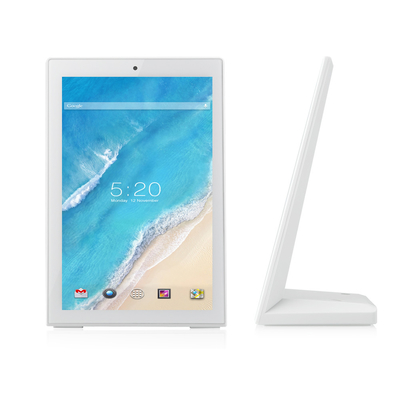 Affichage tactile Android 10,1 pouces en forme de L multifonctionnel avec RJ45 POE et HDMI