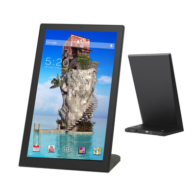 Moniteur tactile Android de 14 pouces en forme de L, mémoire intégrée de 2 Go + 16 Go avec HDMI RJ45 POE
