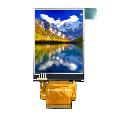 1000nits 2,8 pouces Affichage LCD TFT haute luminosité 240 x 320 points IPS MCU et interface RVB