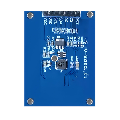 Affichage OLED SPI de 1,5 pouce 128x128 Dot Matrix SSD1327/SH1107G Fonts blancs / bleus Module à 7 broches
