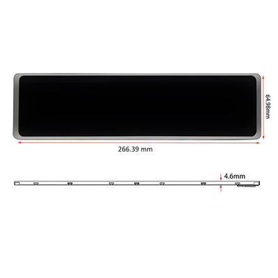 11Affichage LCD TFT de type barre IPS de 0,3 pouces avec une interface MIPI à 4 voies de 440 x 1920 pixels
