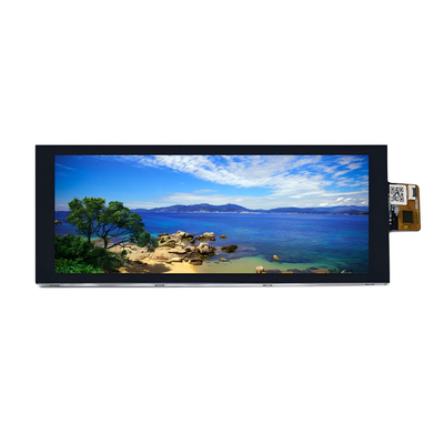 Éclairage élevé 800nits 6,86 pouces IPS TFT affichage LCD 1280*480 points Interface MIPI avec CTP
