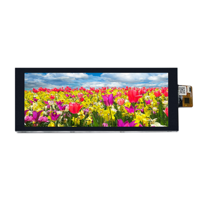 Éclairage élevé 800nits 6,86 pouces IPS TFT affichage LCD 1280*480 points Interface MIPI avec CTP