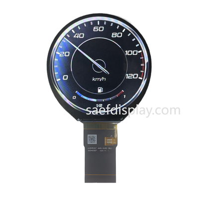 2.48 pouces TFT LCD IPS Affichage circulaire 3SPI+18RGB Interface Ronde Résolution 480x480