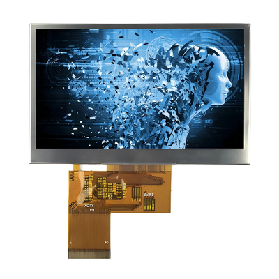 4.3 pouces Haute luminosité 1000nits TFT LCD Module 480x272 Résolution et écran tactile en option