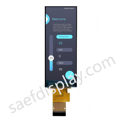 2Écran LCD IPS TFT de 2 pouces 200x480 Résolution Interface MIPI 500 nits Lumière pour des visuels clairs