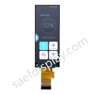 2Écran LCD IPS TFT de 2 pouces 200x480 Résolution Interface MIPI 500 nits Lumière pour des visuels clairs