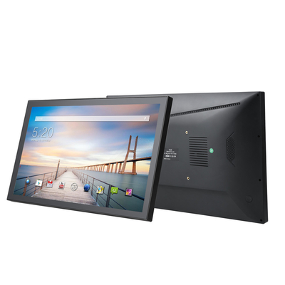 18.5 pouces Android Smart Terminal RK3128 1920x1080 Affichage IPS avec le port POE RJ45 Tout dans un seul PC tablette