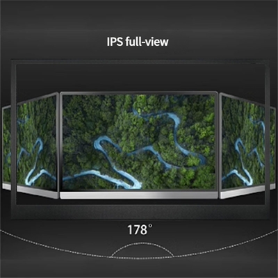 Écran tactile en métal de qualité industrielle de 15,6 pouces, panneau IPS Full HD 1920x1080 avec tactile capacitif à 10 points