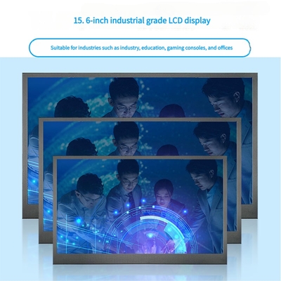 Écran tactile en métal de qualité industrielle de 15,6 pouces, panneau IPS Full HD 1920x1080 avec tactile capacitif à 10 points