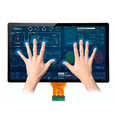 Écran LCD TFT industriel 23,8" FHD 1080p Interface LVDS Grand angle de vision Faible réflectance Luminosité 350 cd/m2 Certifié UE/US