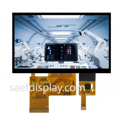 Écran TFT LCD IPS 4,3" 1000 nits avec tactile capacitif