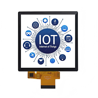 L'écran LCD TFT industriel carré de 4 pouces (720x720) avec PCAP Touch, fonctionnement à -20°C~70°C, interface RVB.