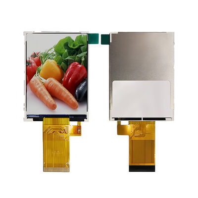 2Module d'affichage LCD TFT transflectif de 8 pouces. 240 x 320 rés MCU/SPI. ST7789T3 300 cd/m2.
