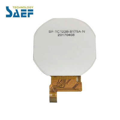 Petit affichage circulaire d'affichage à cristaux liquides, interface ronde de Spi MCU de module d'affichage à cristaux liquides 1,22 pouces