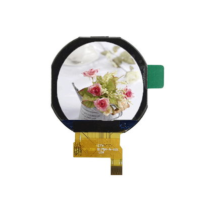 Petit affichage circulaire d'affichage à cristaux liquides, interface ronde de Spi MCU de module d'affichage à cristaux liquides 1,22 pouces
