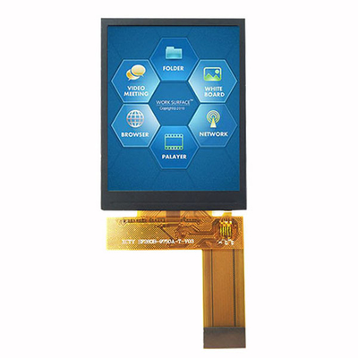 TFT LCD 2,8&quot; avancent tout le type petit à petit de l'angle de visualisation 240x320 IPS affichage à cristaux liquides de Tft avec l'interface de MCU/SPI/RGB