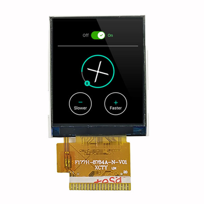 1,77 de pouce de TFT d'affichage à cristaux liquides d'affichage du MPU 8 petit TFT LCD module du bit 128x160 pour le dispositif médical
