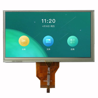 6.5 pouces 800x480 TFT industriel écran LCD RGB Interface 50 broches avec le toucher