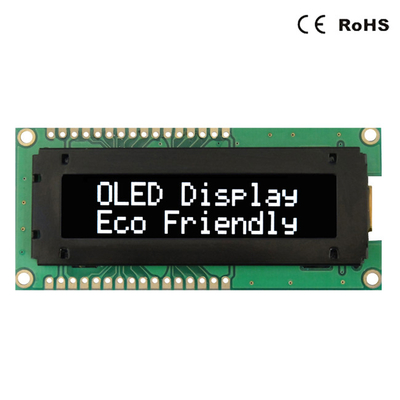 Couleur rouge blanche verte bleue de module d'affichage du caractère 16x2 OLED