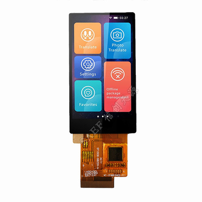 1Affichage LCD TFT IPS CTP de 9 pouces avec interface SPI/RGB, 350 cd/m2 TFT de 1,9 pouce pour systèmes embarqués et produits de consommation