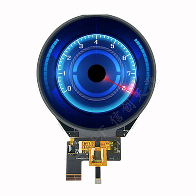 affichage circulaire d'affichage à cristaux liquides de 800x800 IPS, rond TFT LCD 3,4&quot; interface de MIPI avec la PCT