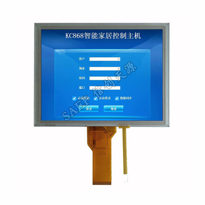 8&quot; l'écran tactile industriel RVB de l'affichage à cristaux liquides 800x600 connectent Pin 50