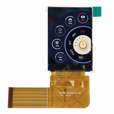 Écran LCD TFT de 2,0 pouces 240x320 pouces IPS type angle de vue complet avec interface SPI+RGB et écran LCD TFT IC ILI9335