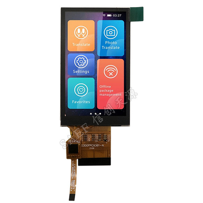 3&quot; écran tactile capacitif de Pin With PCAP de l'interface 40 de l'écran tactile S6D04D1 MCU 8bits 16bits de pouce 240x400 TFT LCD