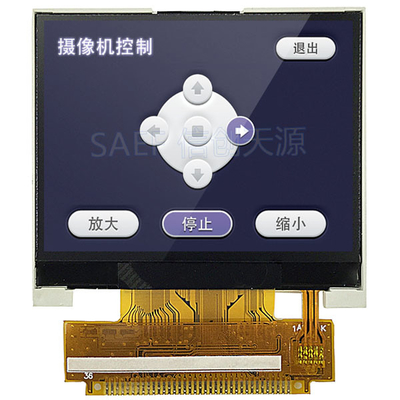 écran tactile médical de l'affichage à cristaux liquides 320x240 goupilles de l'interface 36 de 2,3 pouces ILI9342C MCU 8bits