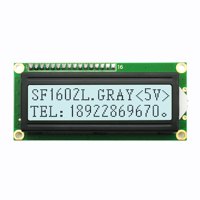 Affichage à cristaux liquides fait sur commande de caractère d'interface de MPU 16x2 5V avec l'en-tête Pin Connector