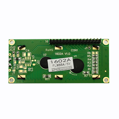Affichage à cristaux liquides fait sur commande de caractère d'interface de MPU 16x2 5V avec l'en-tête Pin Connector