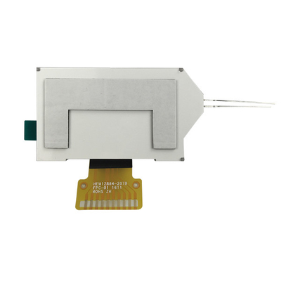 Couleur verte jaune de fond de module d'affichage à cristaux liquides de DENT de l'interface 128x64 de SPI