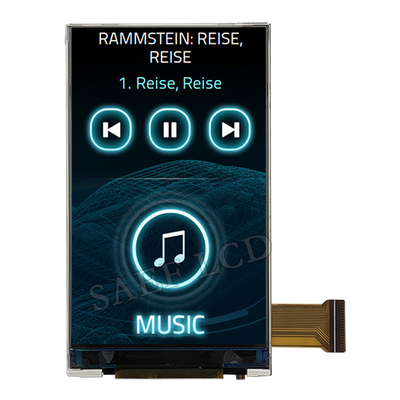 480x800 IPS 3,2&quot; le module RVB d'affichage de TFT LCD de pouce connectent Pin 39