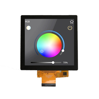 Fourniture d'usine Panneau d'affichage LCD TFT de 4 pouces 320x320 Type carré Interface MCU&amp;SPI avec CTP
