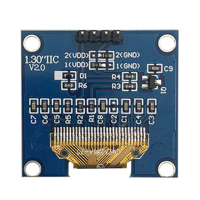 Pouce passif I2C OLED de Matrix 1,3 montrent des goupilles de la carte PCB 4 de la DENT 128x64