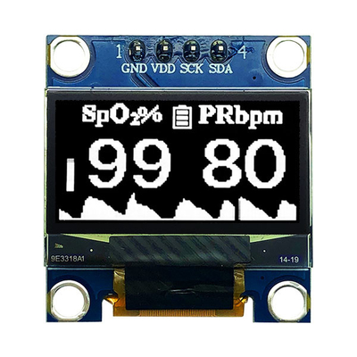 0Écran OLED de 96 pouces avec carte de commande I2C à 4 broches