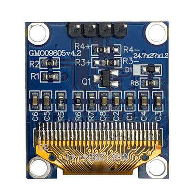 0.96 pouces OLED Module 12864 COG PCB 4 broches SPI I2C Pour appareil médical
