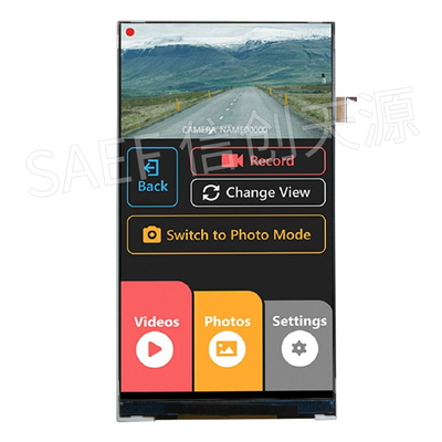 MIPI connectent 5 le portrait de TFT LCD HD 720x1280 de pouce avec le module d'affichage à cristaux liquides de PCT